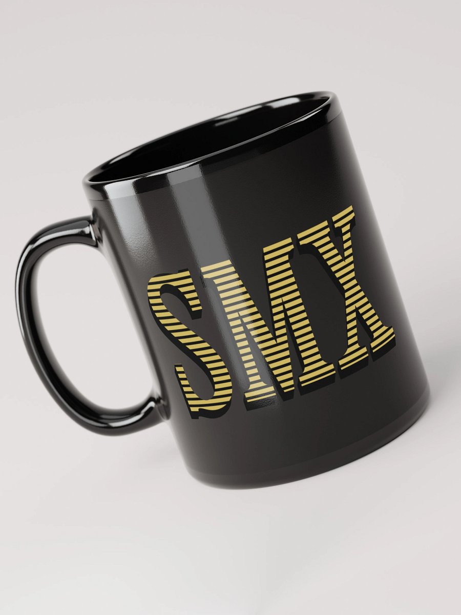 SMX Morbid Gold Trim Black Glossy Mug product image (6)