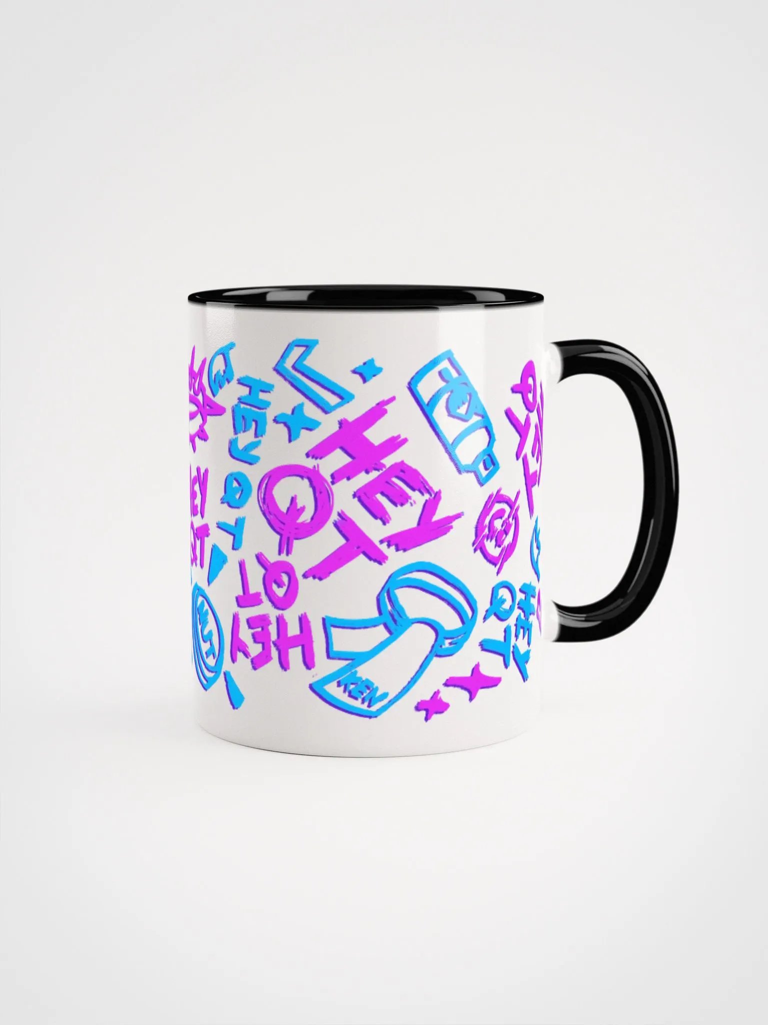 Graffiti Hey QT Mug product image (1)