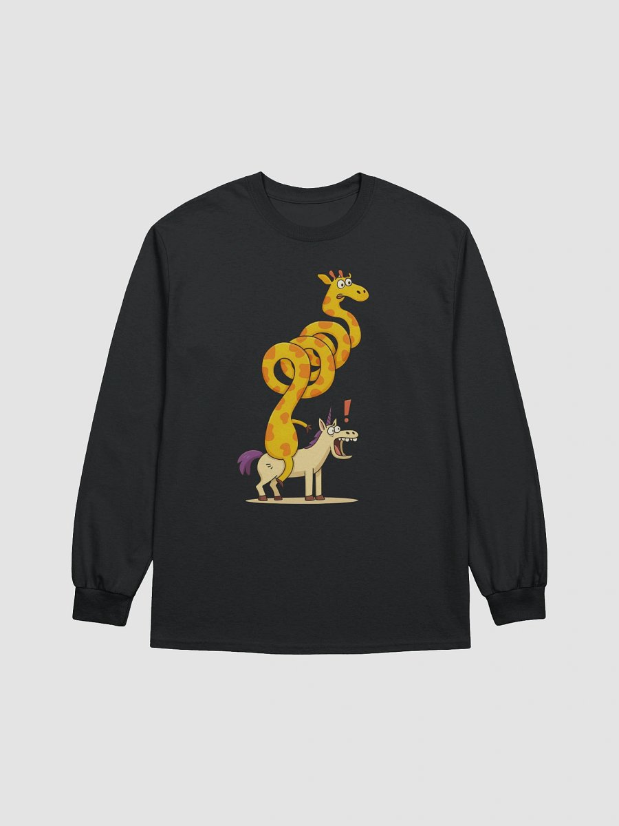 Giraffe on Unicorn Long Tee product image (1)
