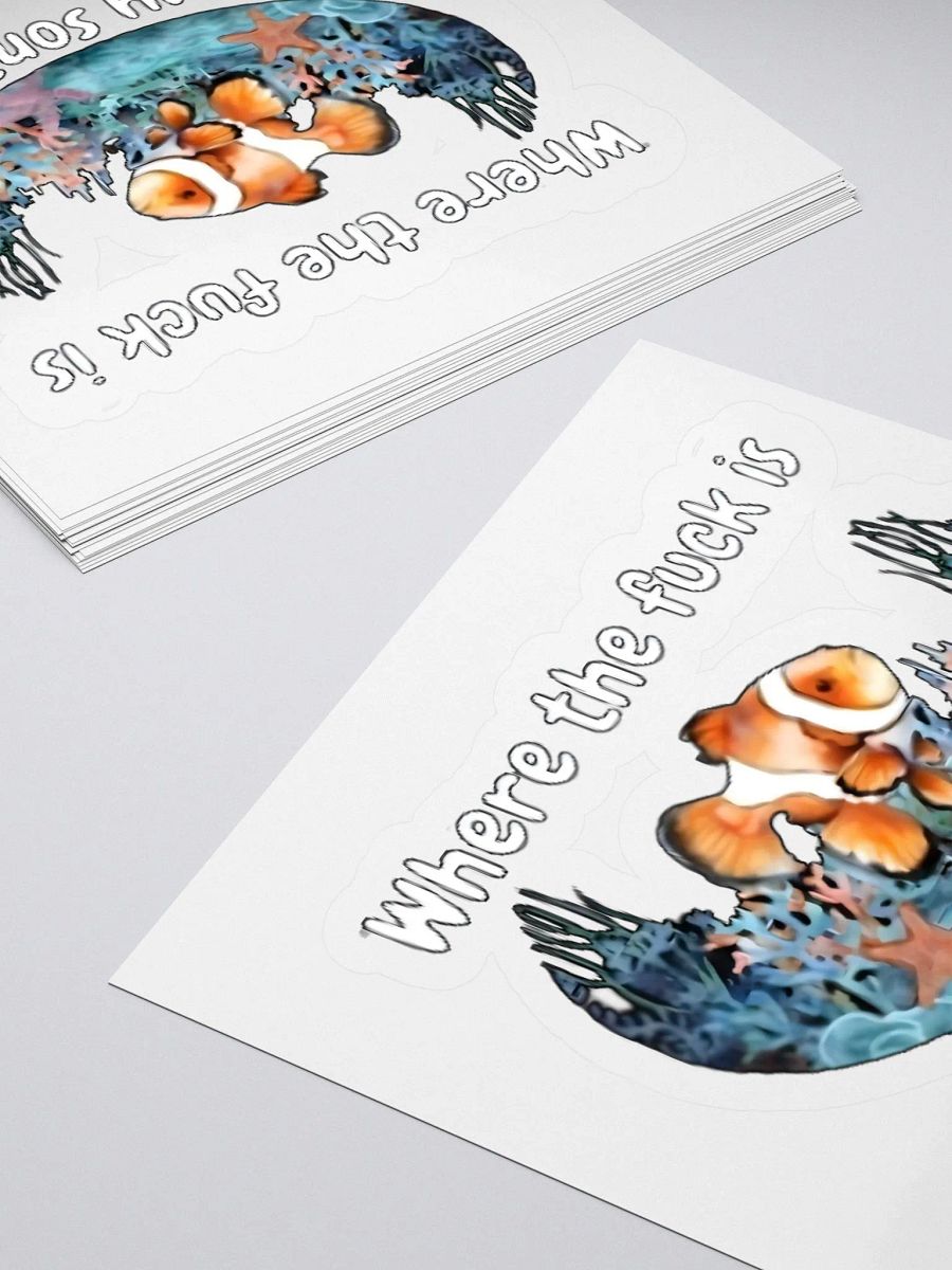 Where The Fuck Is My Son Sticker product image (4)