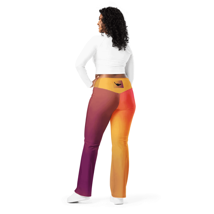 Dreamy Cat Collection Flare Leggings product image (6)