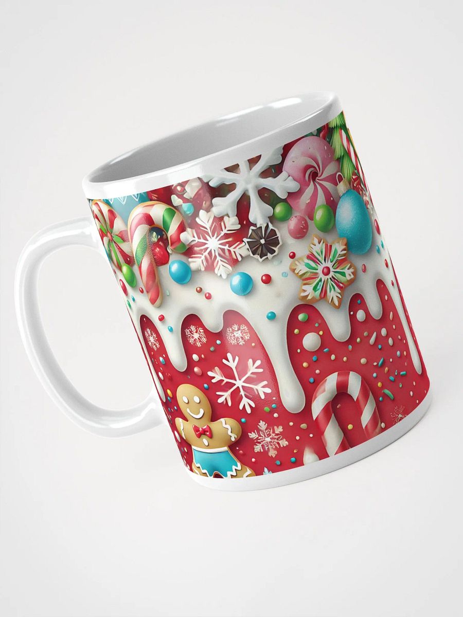 Christmas Candy Winter Vibes White Mug product image (3)