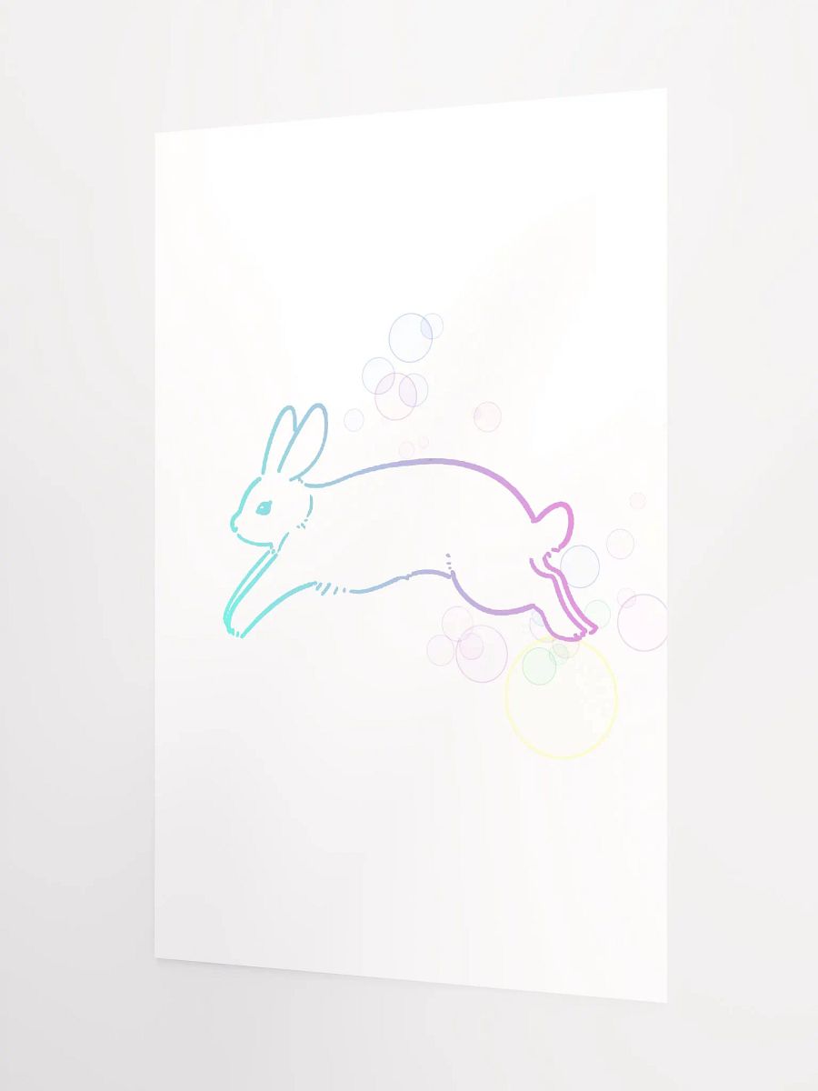 Bubble Bunny Poster product image (8)