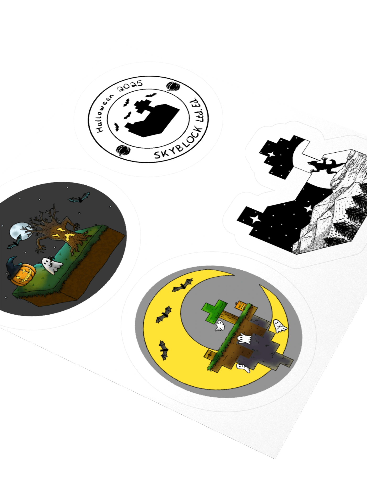 Skyblock Halloween 2025 Ltd. Sticker Set product image (3)