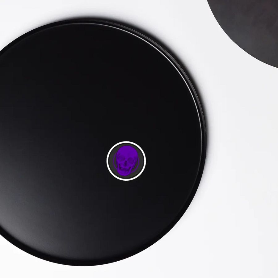 Purple skull magnet product image (6)