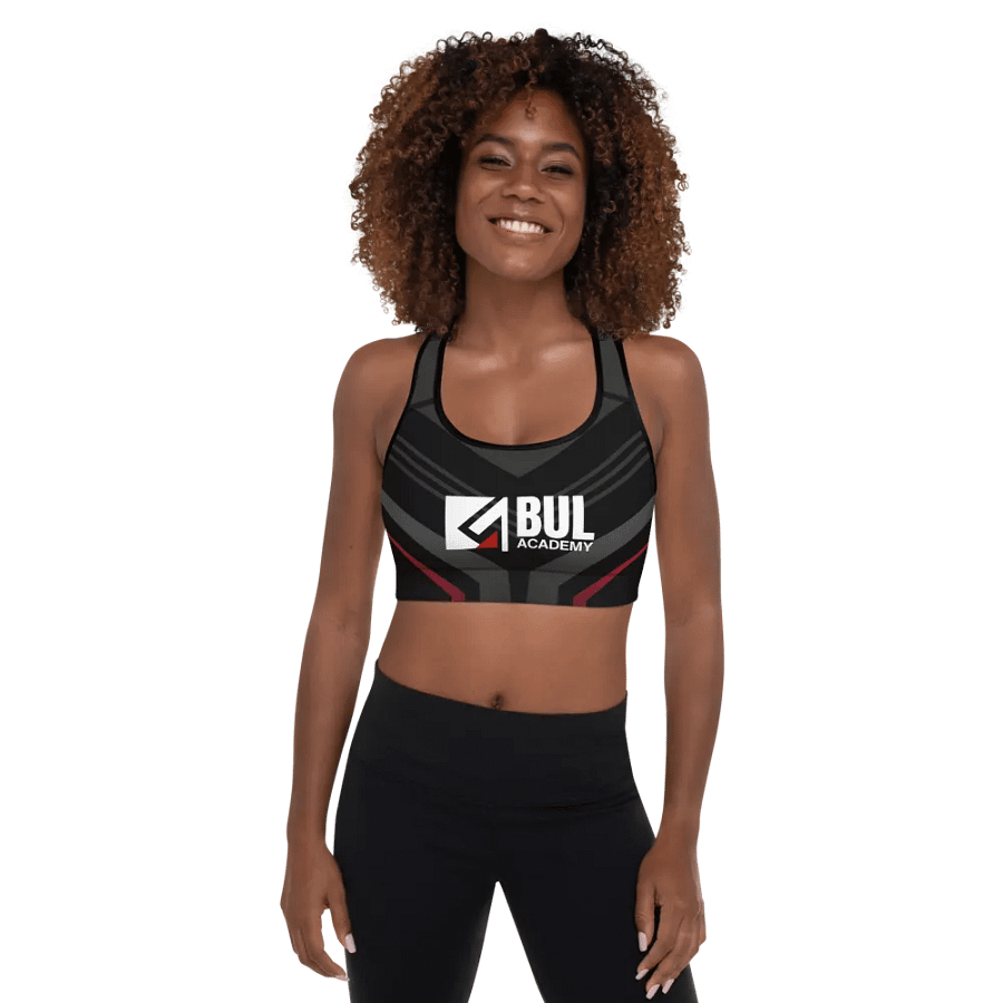 Bul Academy - Black Padded Sports Bra product image (4)