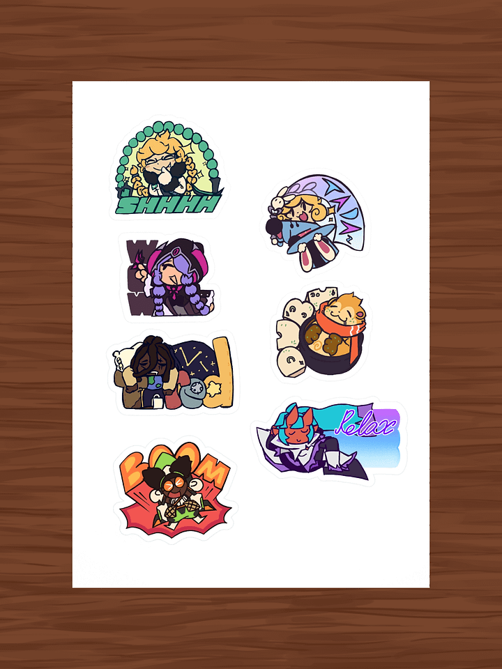 Strike Cooldown - Striker Sticker Sheet product image (1)
