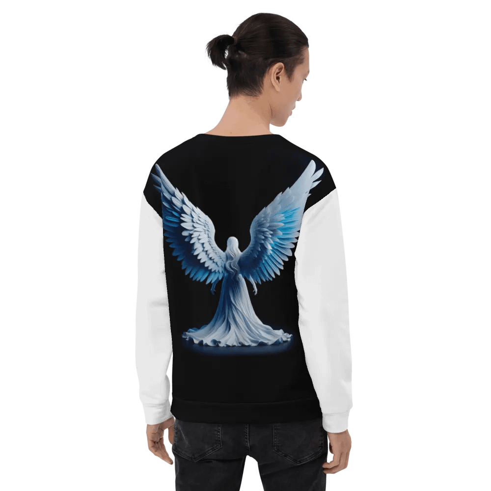 Angel and Cross - All-Over Unisex Sweatshirt #5 product image (7)