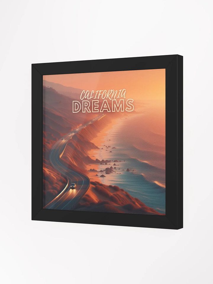 California Dreams Framed Matte Poster - Square product image (7)