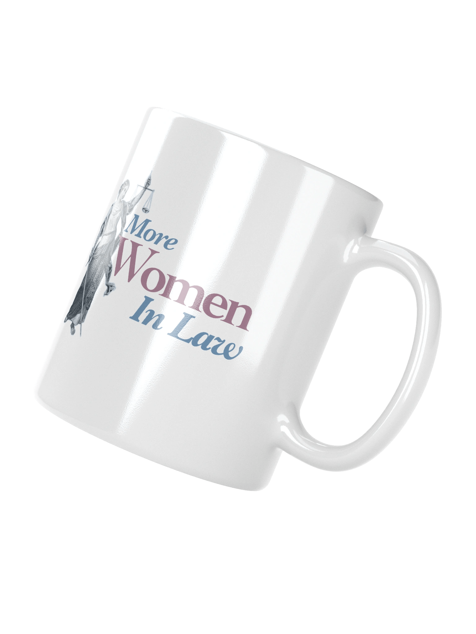 More Women In Law White Glossy Mug product image (3)