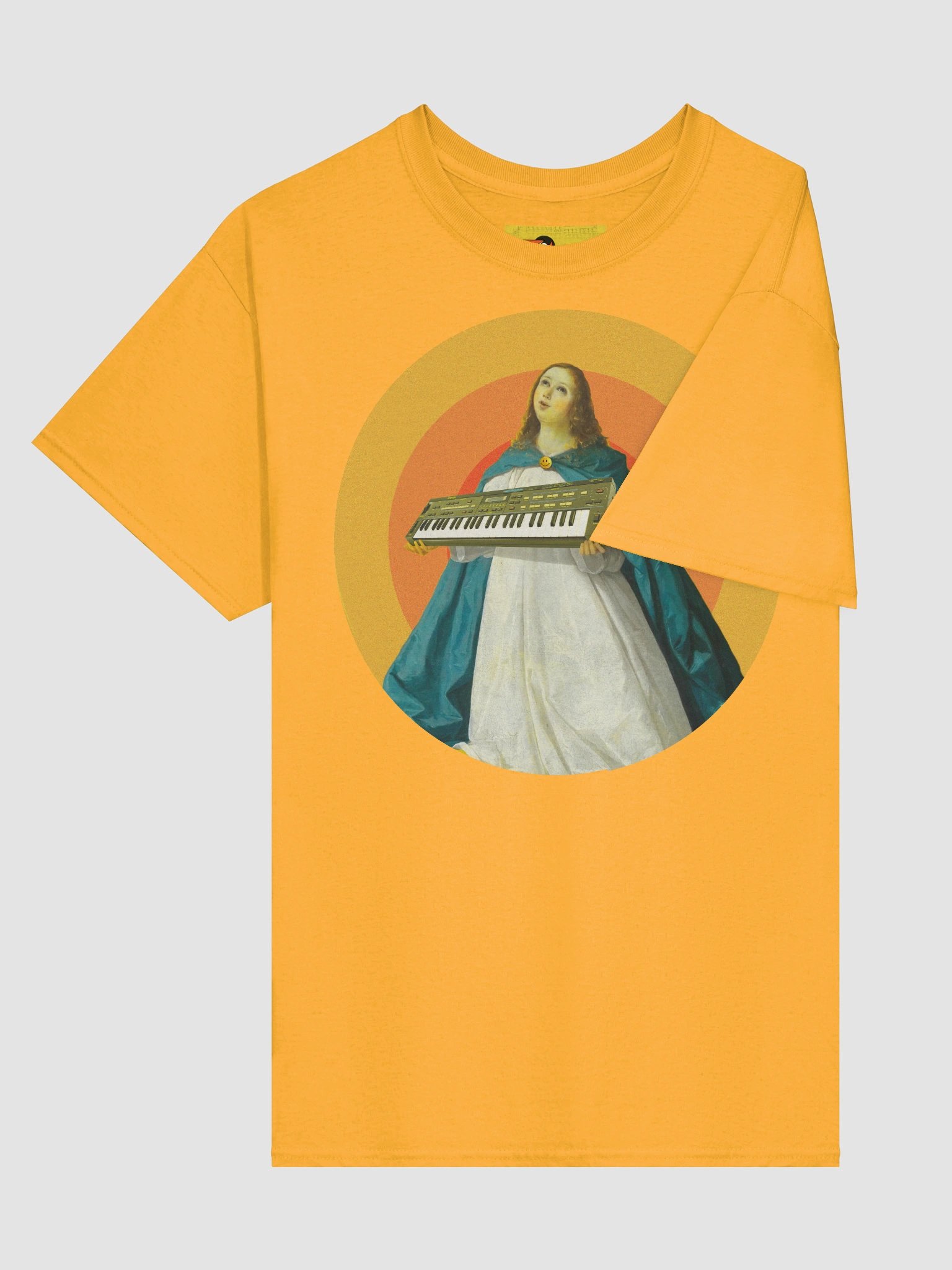 Immaculate conCZeption, Casio cz-101 classic synth Tribute by Frank Fonik, Techno EDM Unisex t-shirt product image (4)