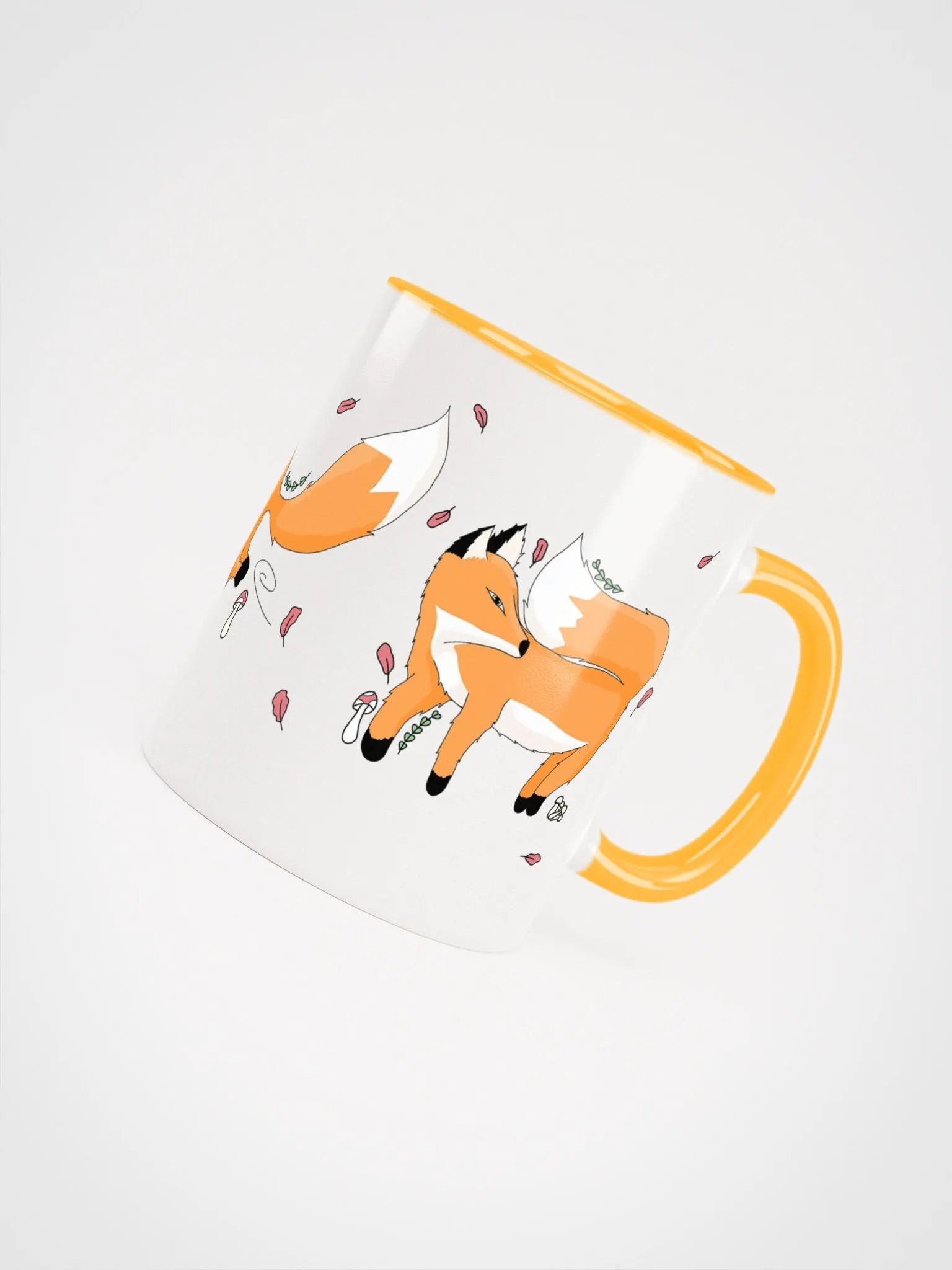 Fox Trio Delight Ceramic Mug product image (10)