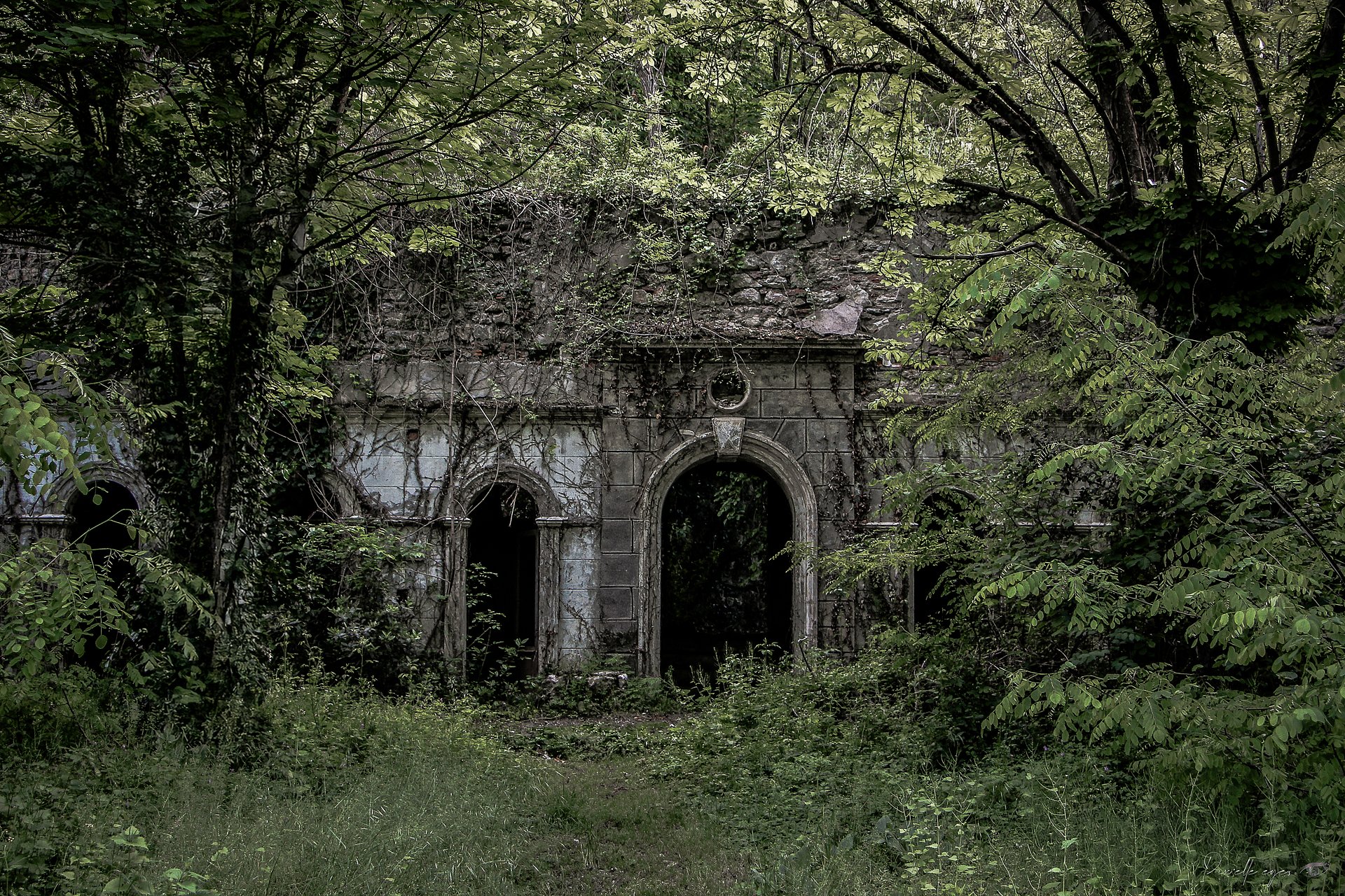 Fine Art Photography – The Enchanted Abandoned Baths product image (1)