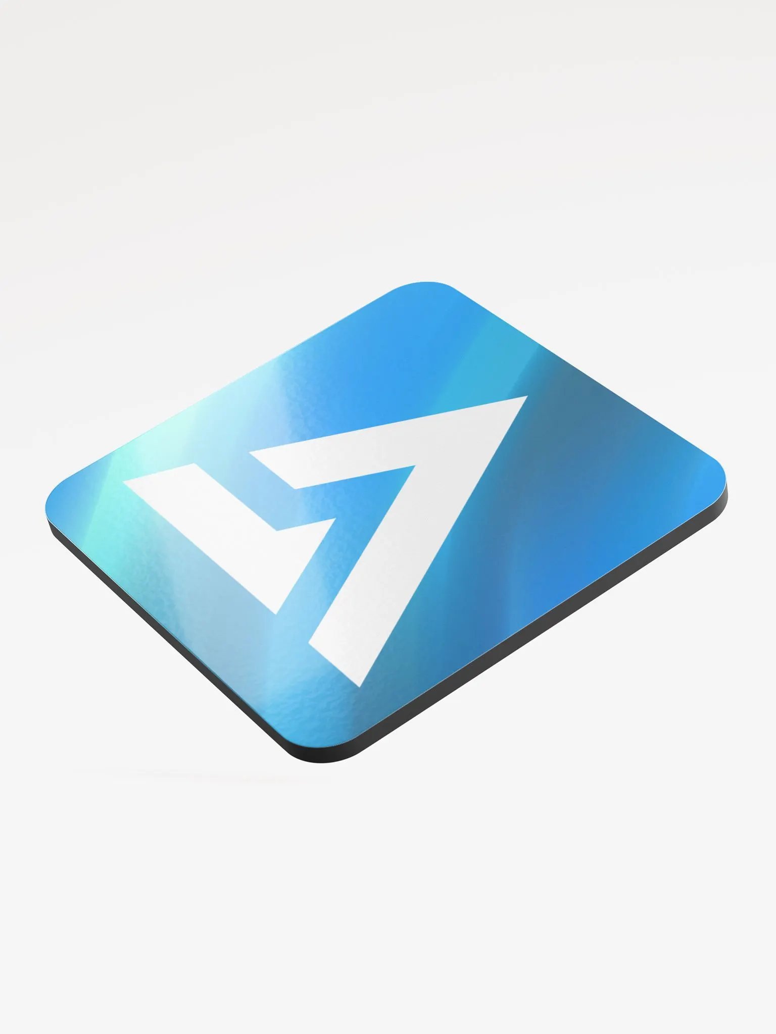 AJS PLACE GLOSS CORK COASTER AZURE product image (3)