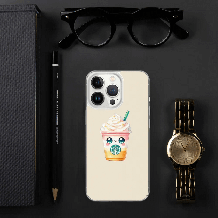 Starbucks Drink Cartoon iPhone Case product image (29)