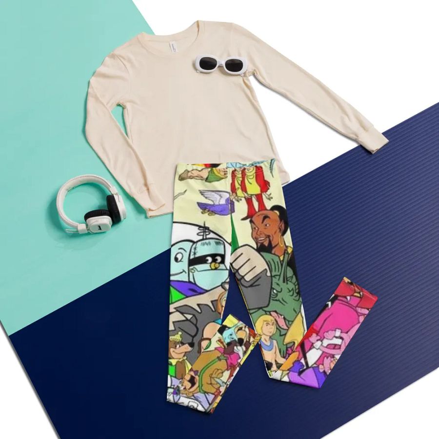 Kids Leggings – Hanna-Barbera Print for Classic & Fun Style product image (5)
