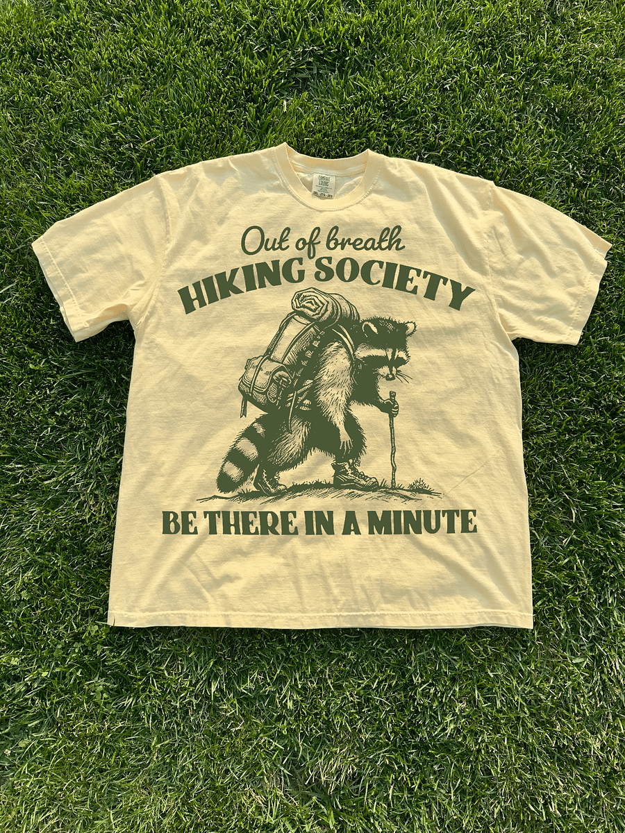 Out Of Breath Hiking Society Shirt product image (1)