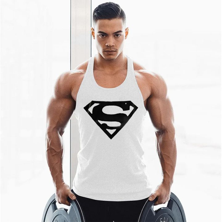 Men's Bodybuilding Tank Top Muscle T-Shirt Gym Fitness Stringer Shirts product image (2)