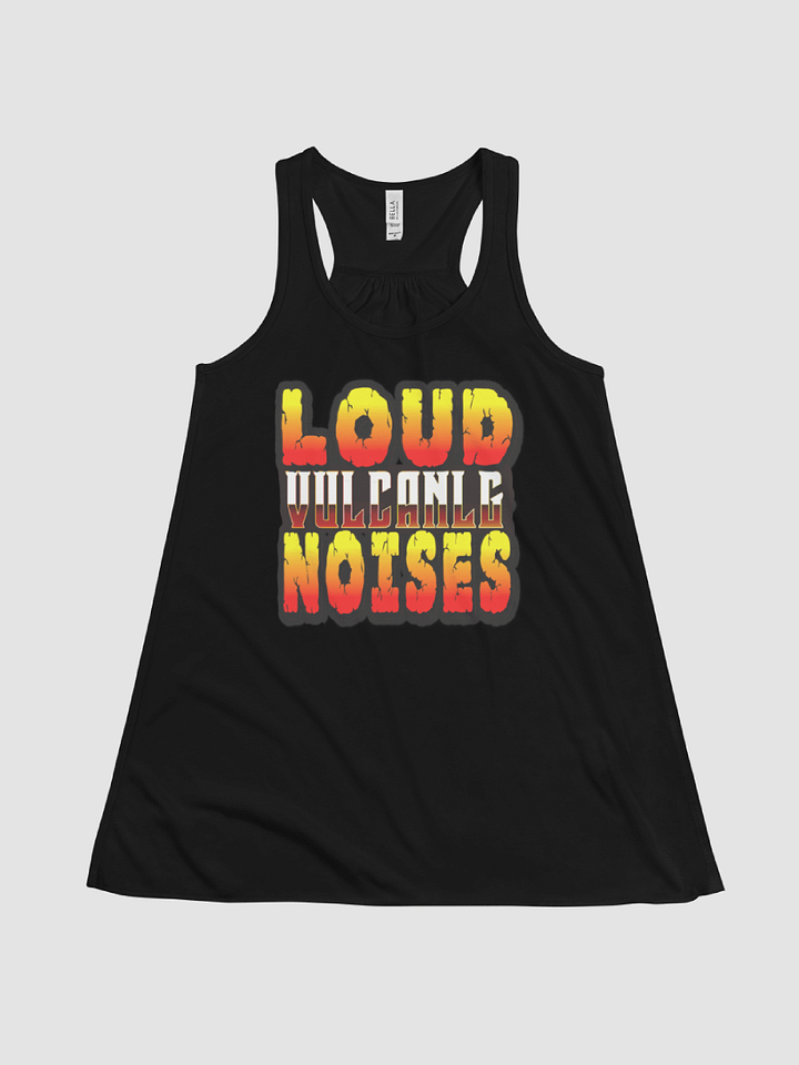 LOUD NOISES Logo Women's Flowy Racerback Tank Top product image (1)