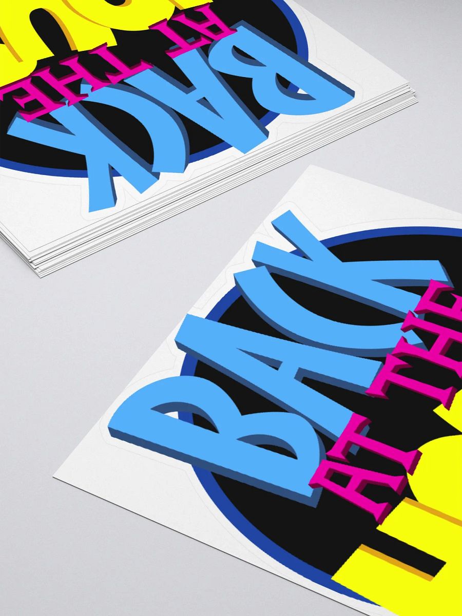 Back at the House Sticker product image (10)