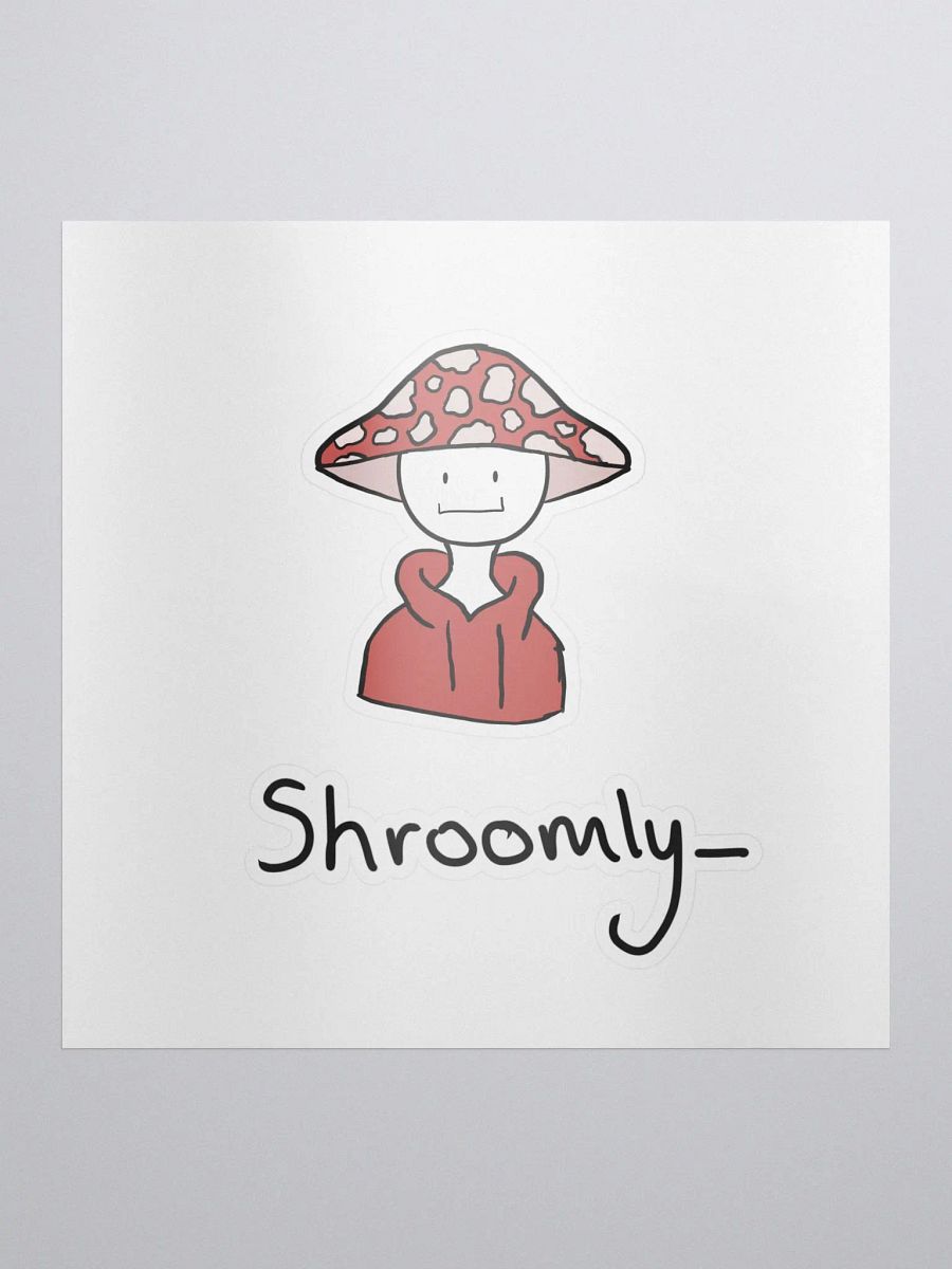 happy shroomly sticker product image (1)