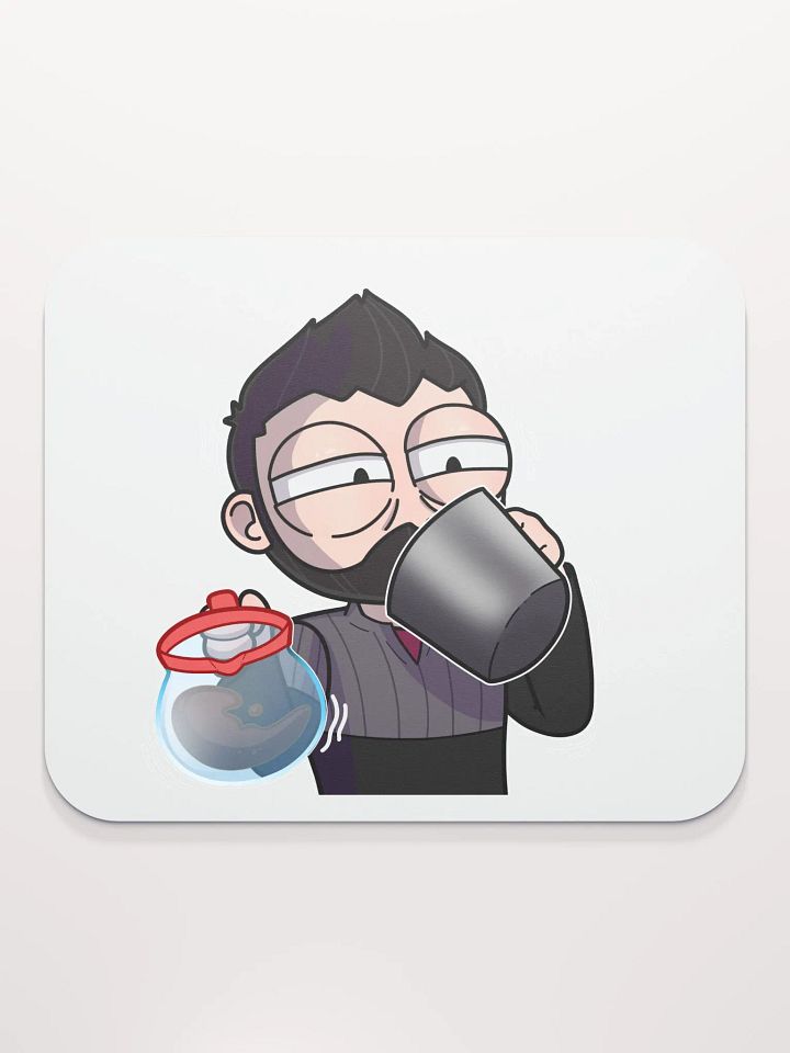 Coffee Break Character Mouse Pad product image (2)