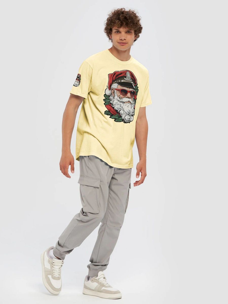 Santa Leather Daddy Christmas Pride Graphic Design T Shirt product image (7)