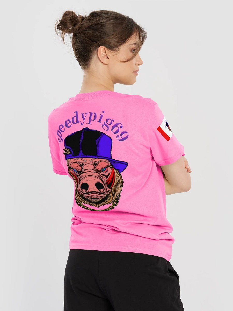 Speedypig69 Stylized Pig Head T-Shirt product image (62)