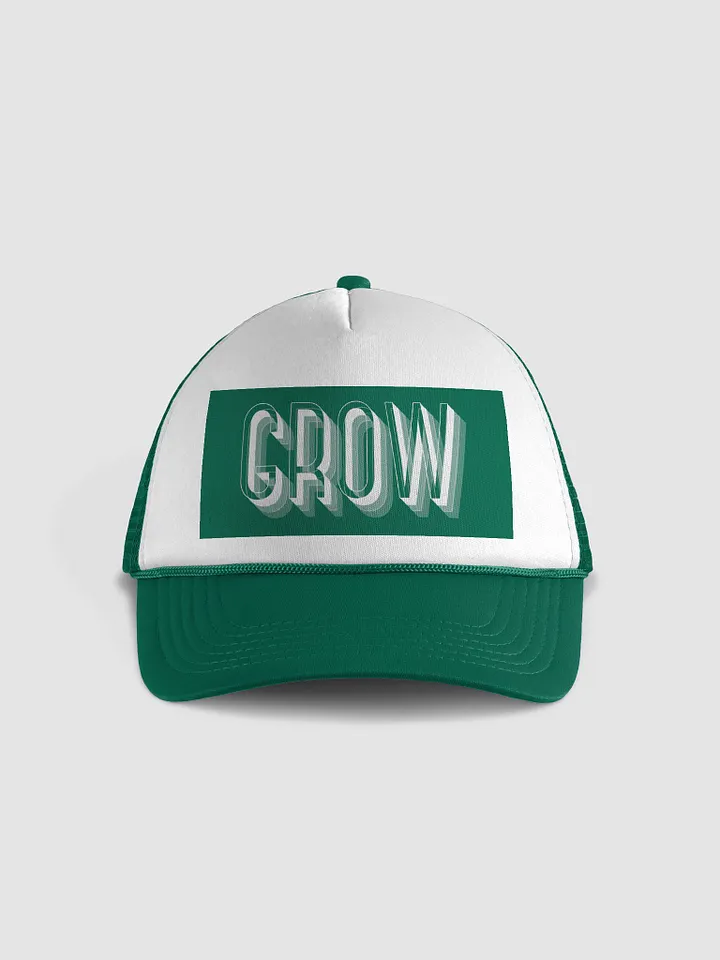 Grow 3D Foam Trucker Hat product image (1)