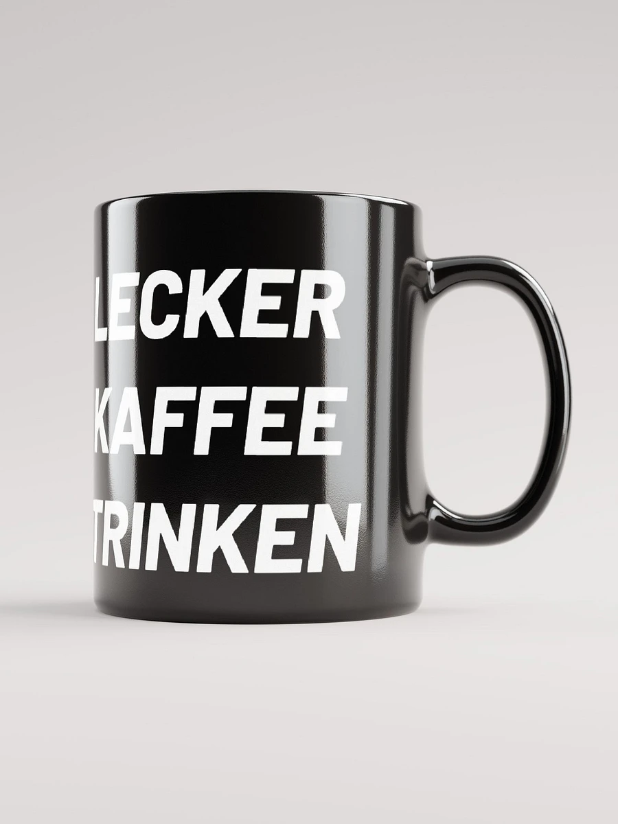 Glossy Black Mug - Kaffee product image (1)