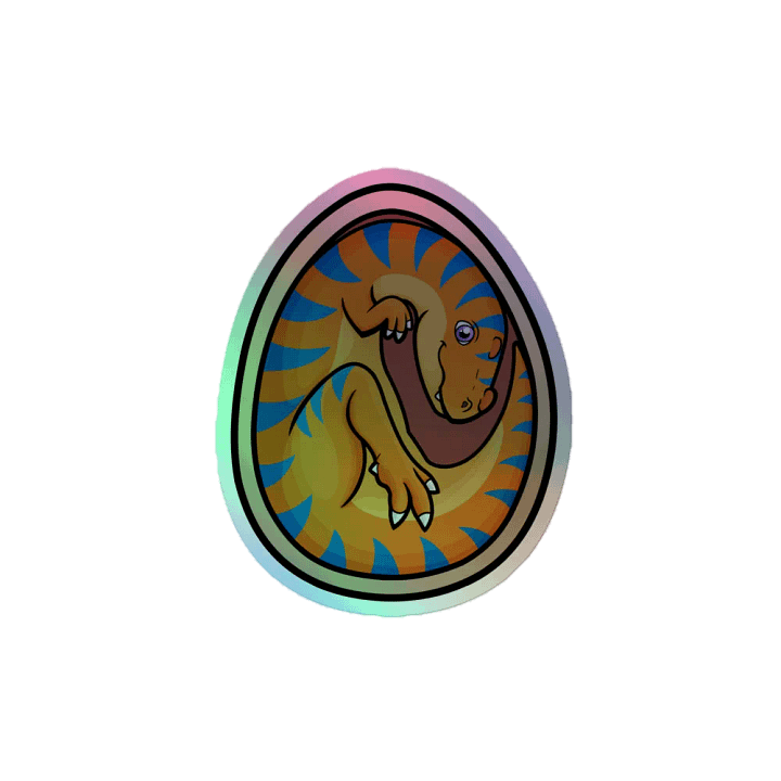 Holographic Cerato Egg sticker product image (2)