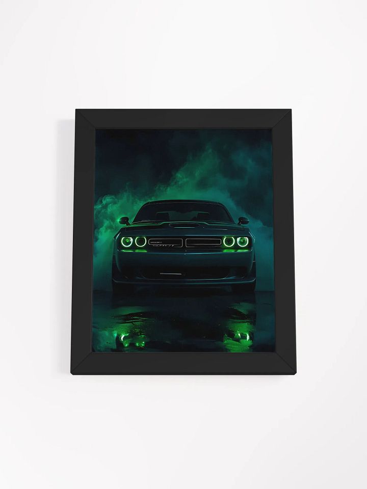 Neon Dream Car Framed Poster product image (2)