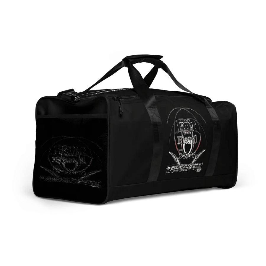 Fight Hard Earn Respect - Black - Duffle Bag product image (12)