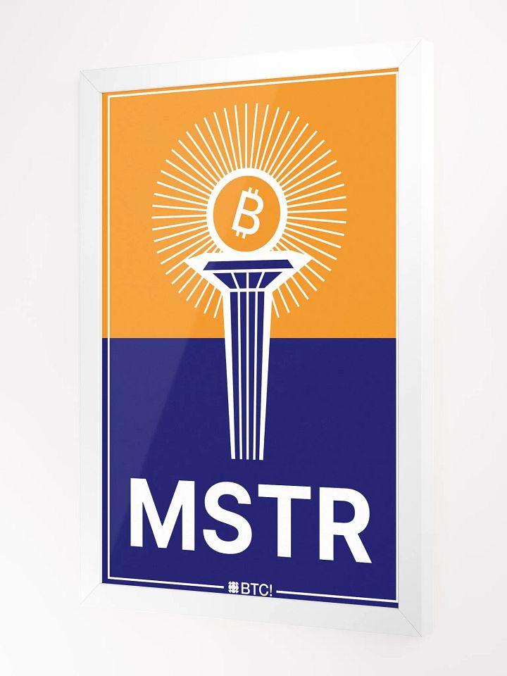 MSTR : BTC! [Framed] product image (2)