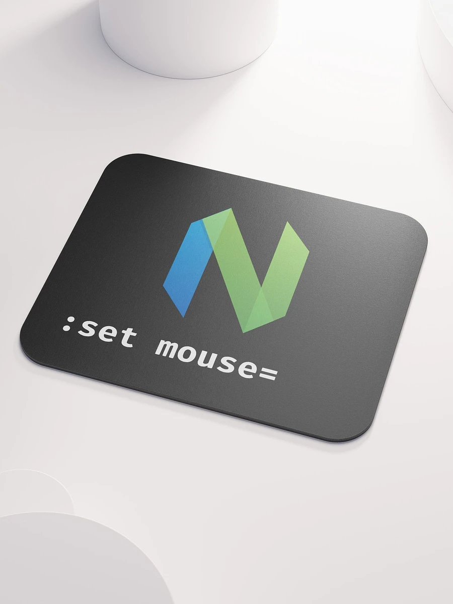 Neovim Mouse Pad (dark) product image (3)