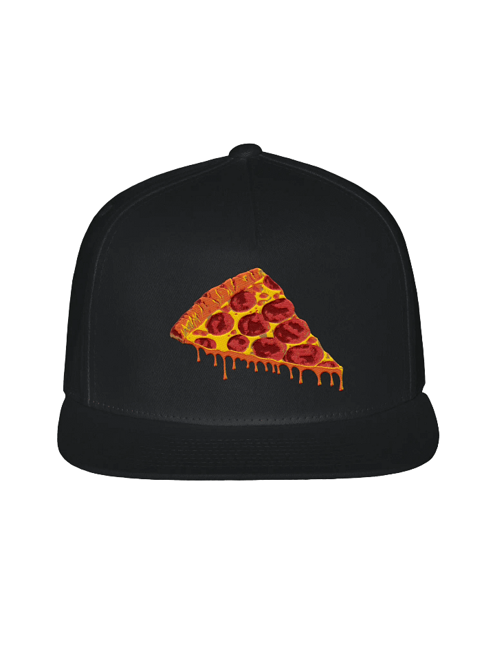 Melting Pepperoni Snapback Cap product image (2)