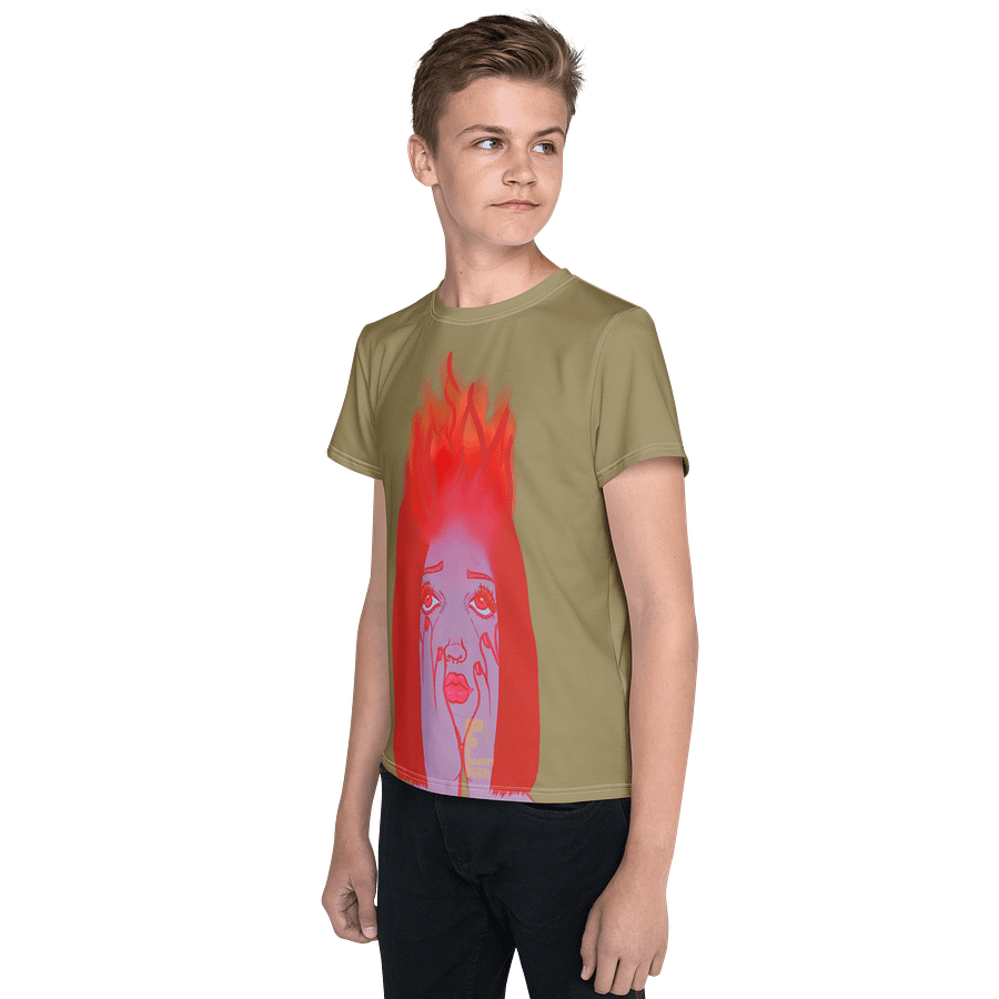 "Up in Flames" Youth Tee product image (3)
