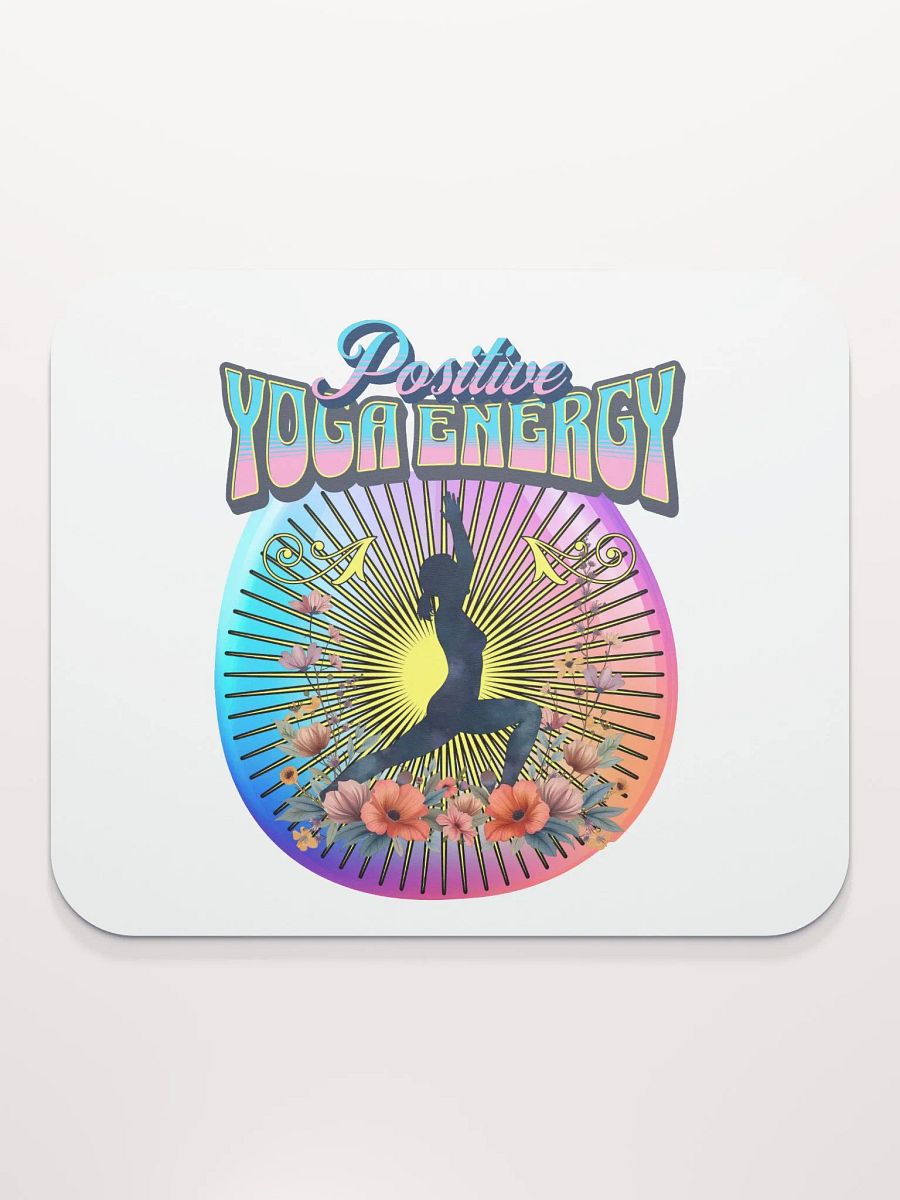 Positive Yoga Energy Mouse Pad product image (1)