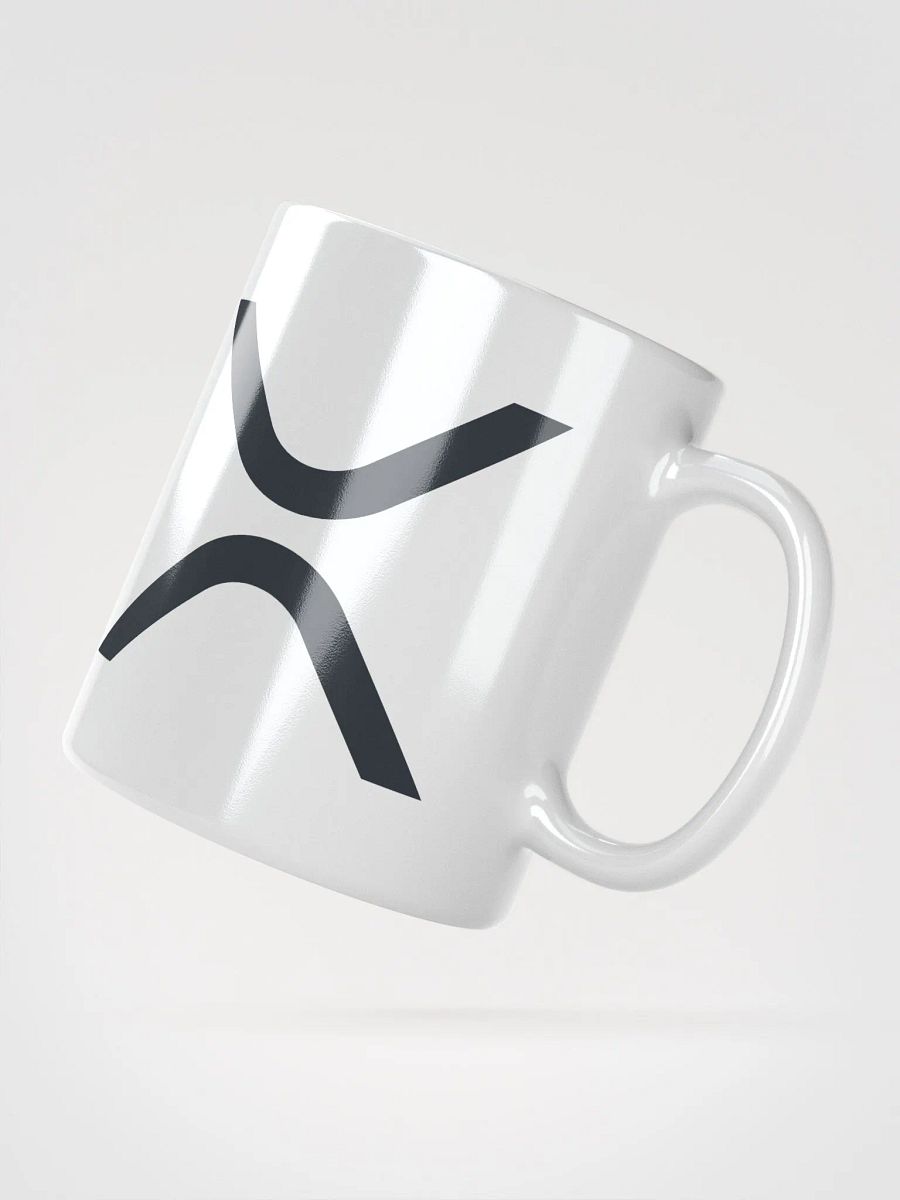 XRP Logo White Glossy Mug product image (10)