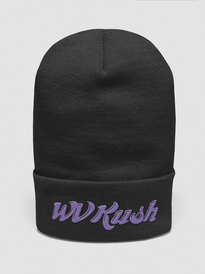 WVKush Logo Beanie (Purple Logo) product image (8)