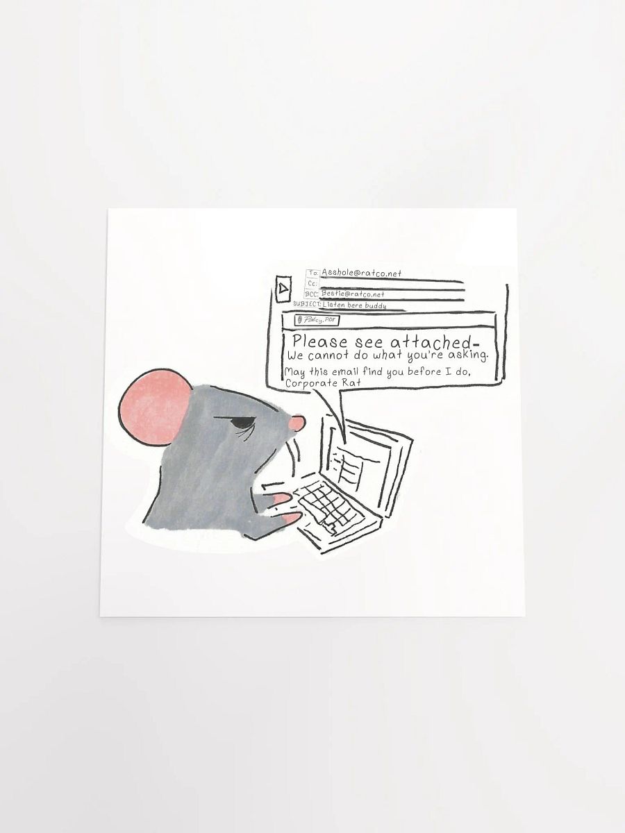 May This Email Find you Before I Do Print product image (4)