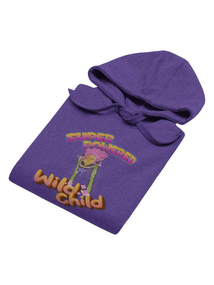 Super Powered Wild Child Unisex Hoodie product image (2)