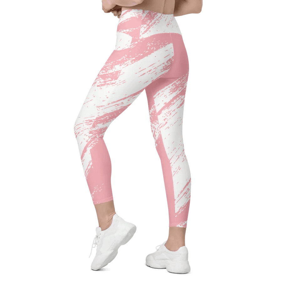Pink Whispers Leggings w Pockets product image (8)