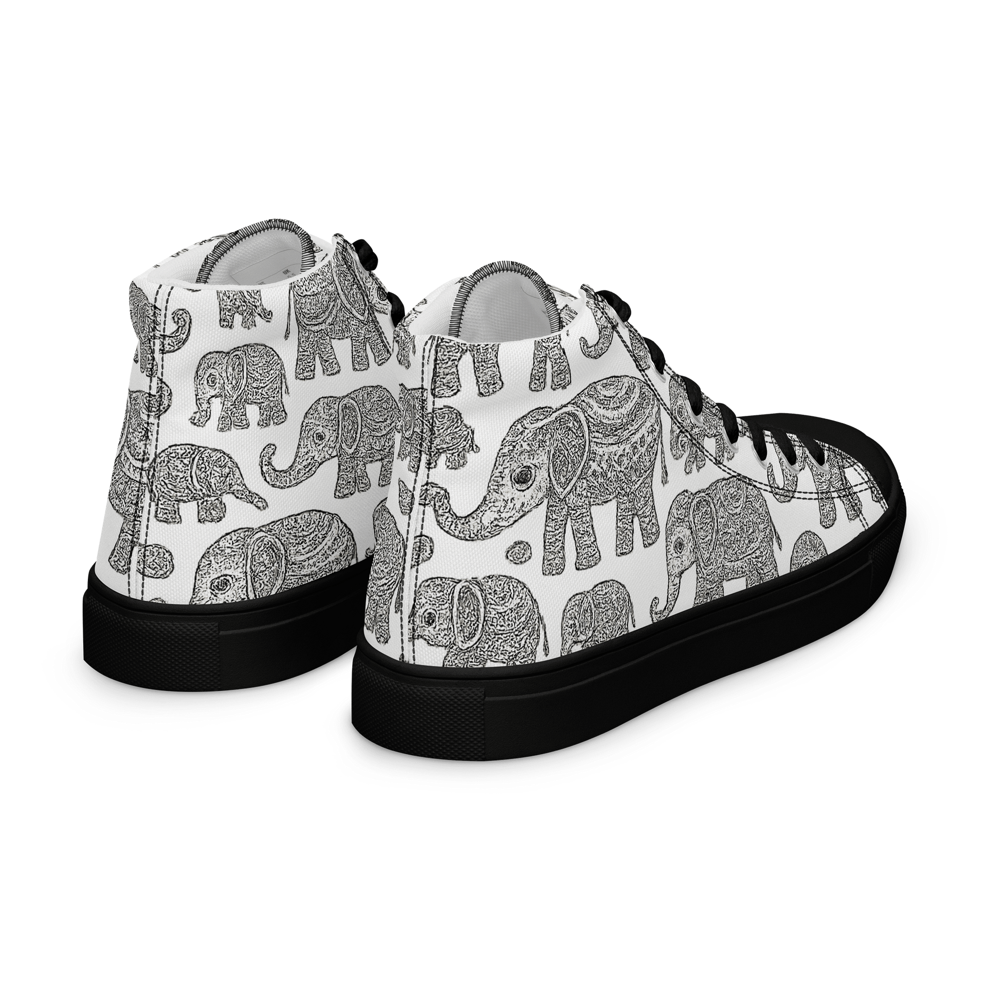 Ornate Elephant High Tops product image (7)