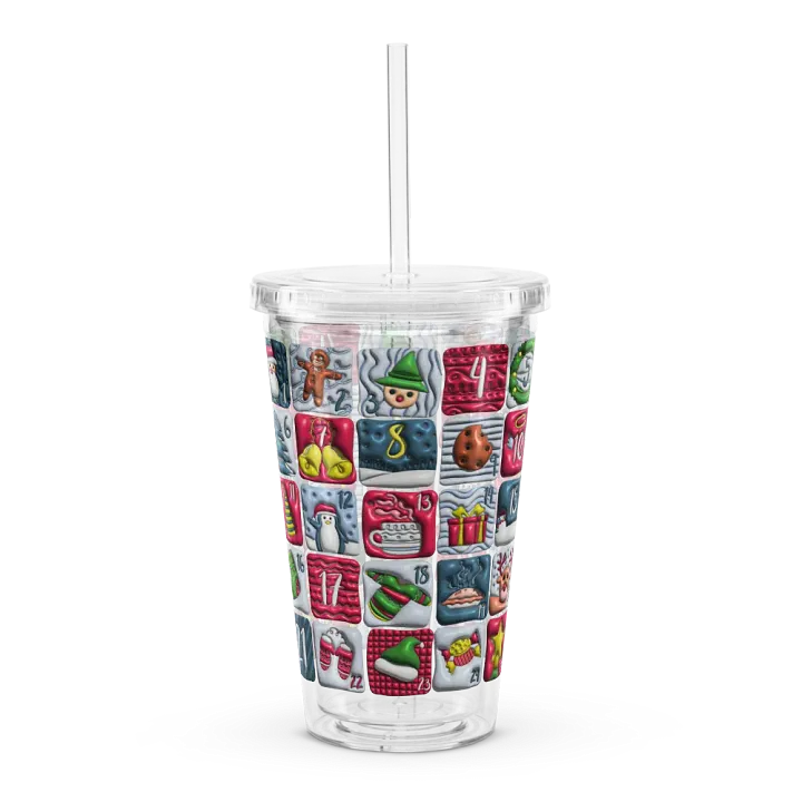 Christmas Calendar Acrylic Tumbler product image (1)