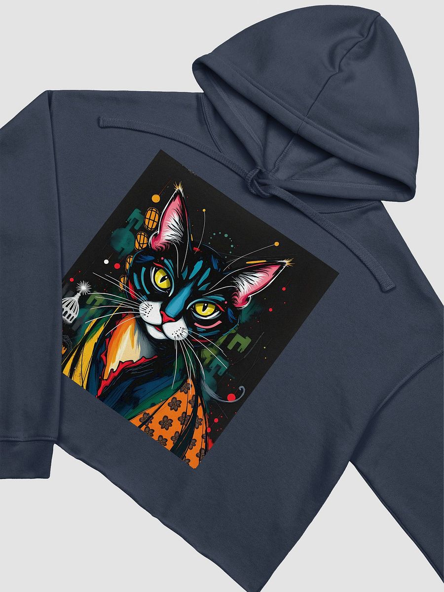 Cozy Chic: Bella+Canvas Fleece Crop Hoodie product image (3)