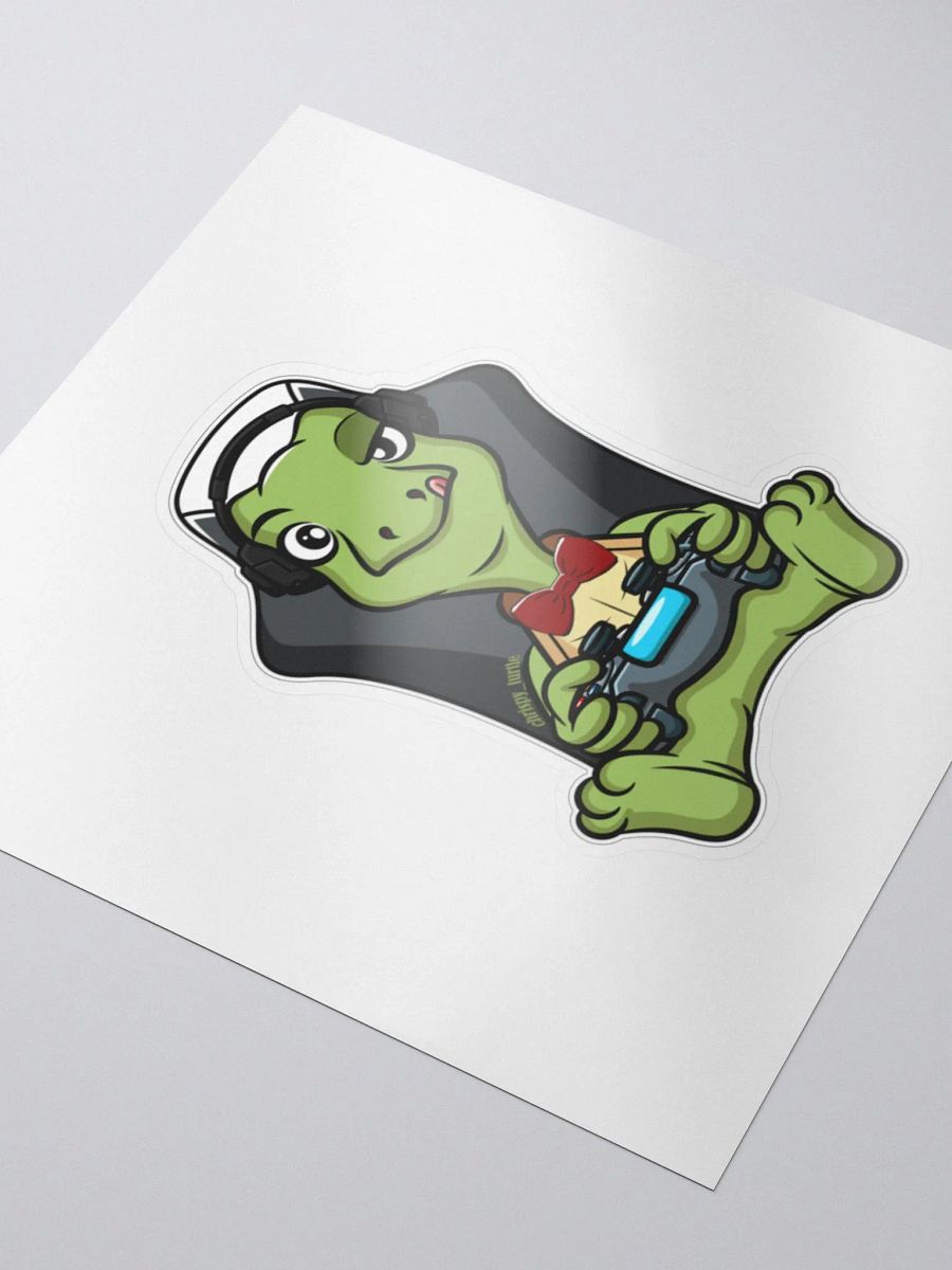 Large single Gaming Turtle sticker product image (3)