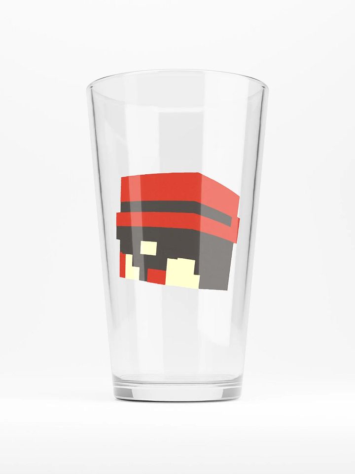CragDyna's Face: Glass Cup product image (1)
