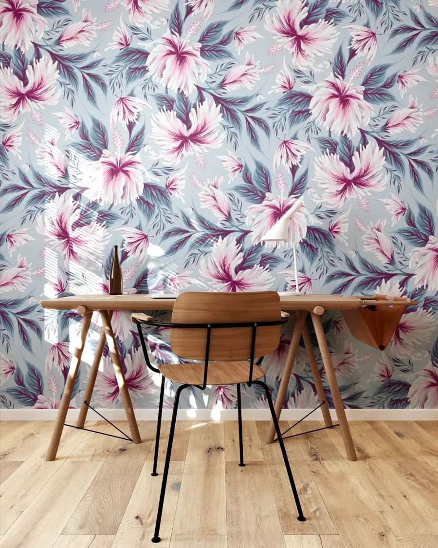 Wallpaper Mockup with Wooden Desk product image (5)