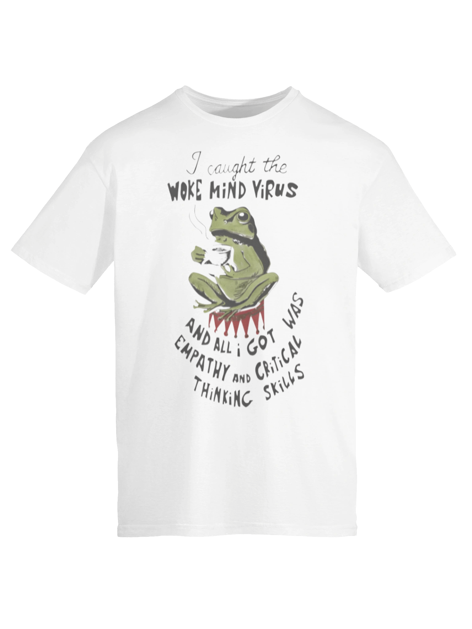I Caught The Woke Mind Virus T-Shirt product image (6)